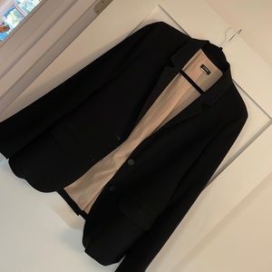 J. Crew silk blazer.